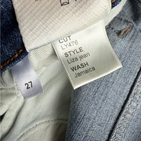 Reformation Jeans Liza Jean in Jamaica Wash Size 27 - Picture 6 of 10